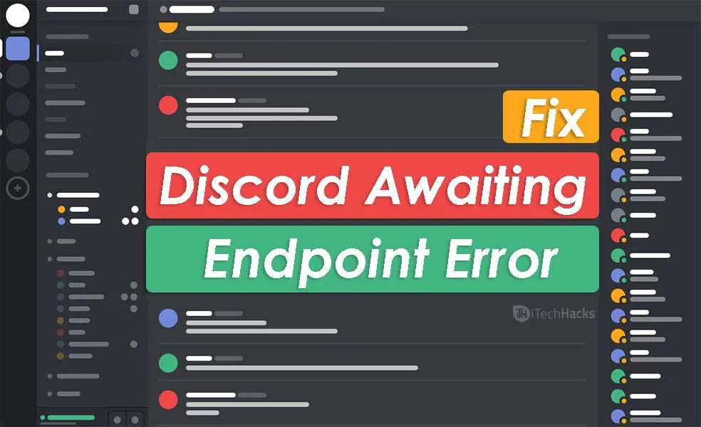 How To Fix Discord Awaiting Endpoint Error