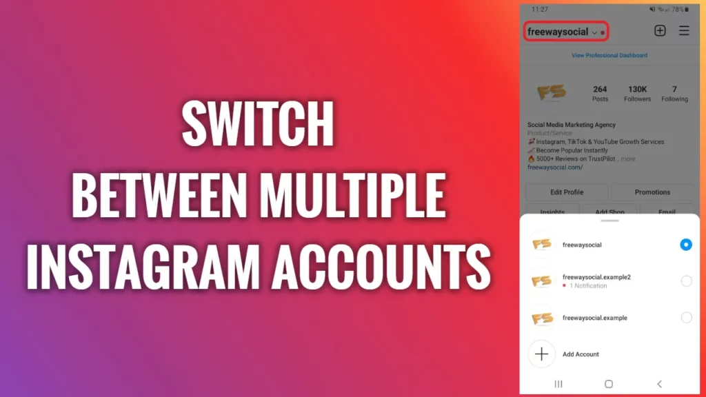How To Switch Between Multiple Instagram Accounts?