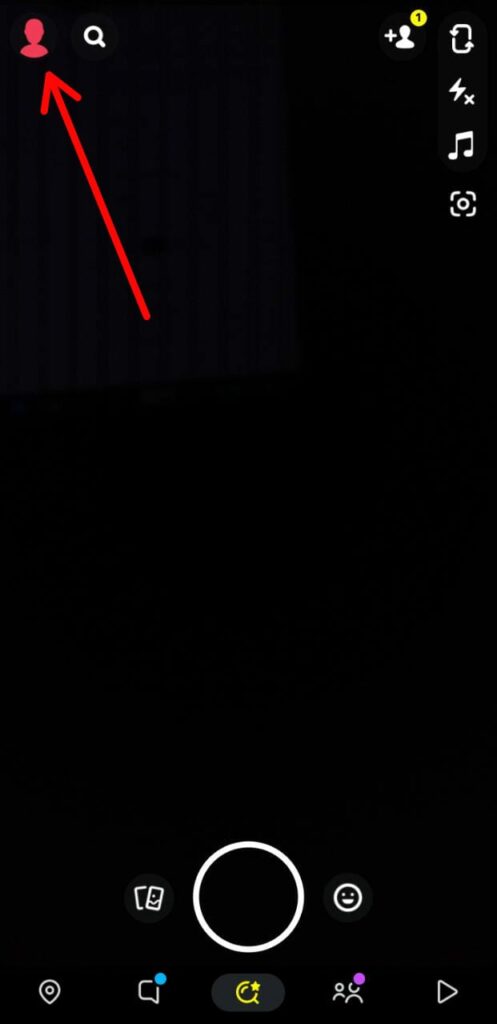 Head to your Profile Page from your Homescreen. Click on the Profile icon to operate it
