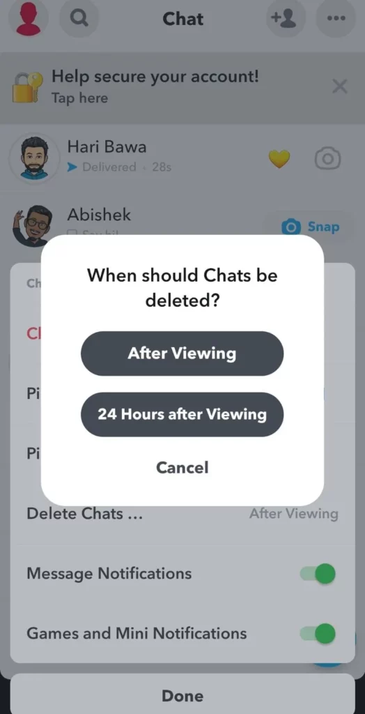 Do Snapchats Expire - after viewing or 24 hours 