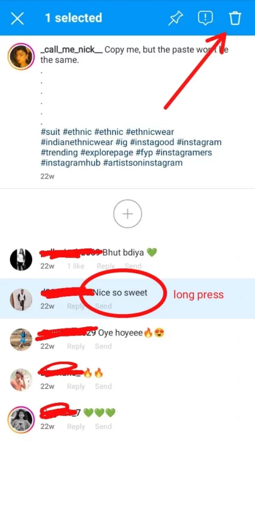 How To Delete Instagram Comments