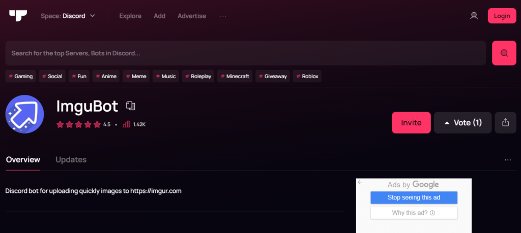 IMGUR Discord