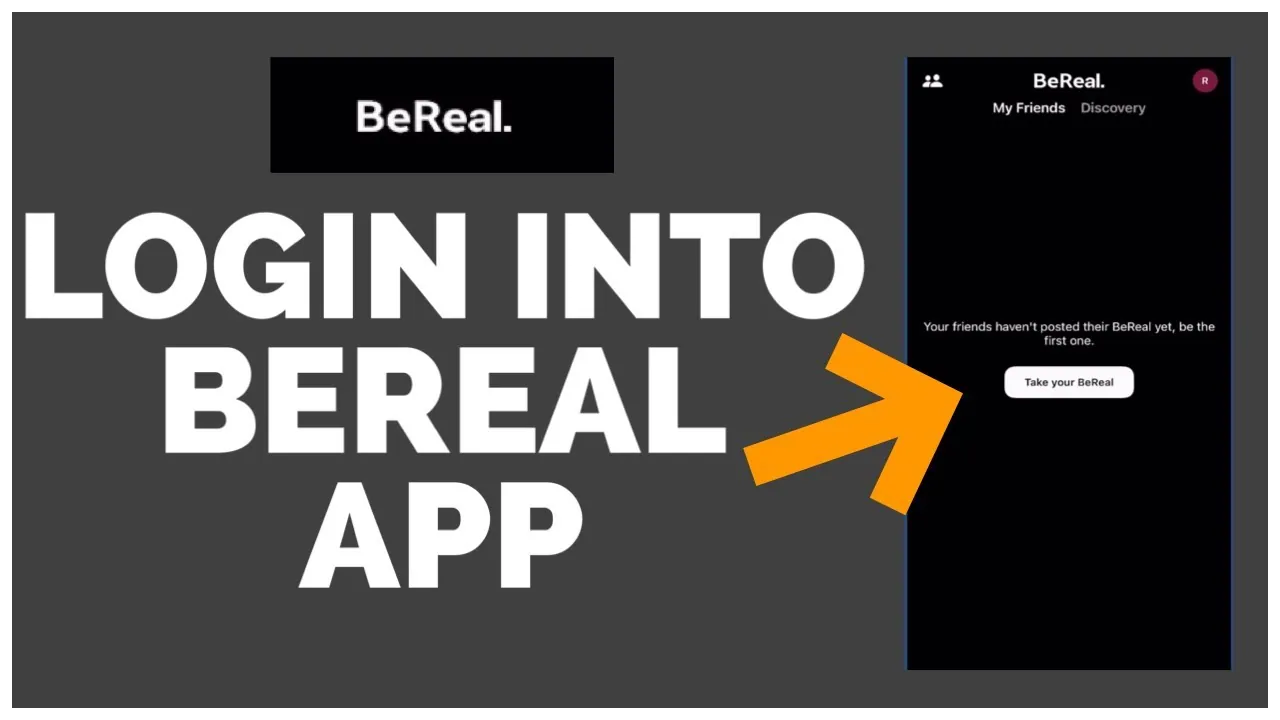 how to log into bereal