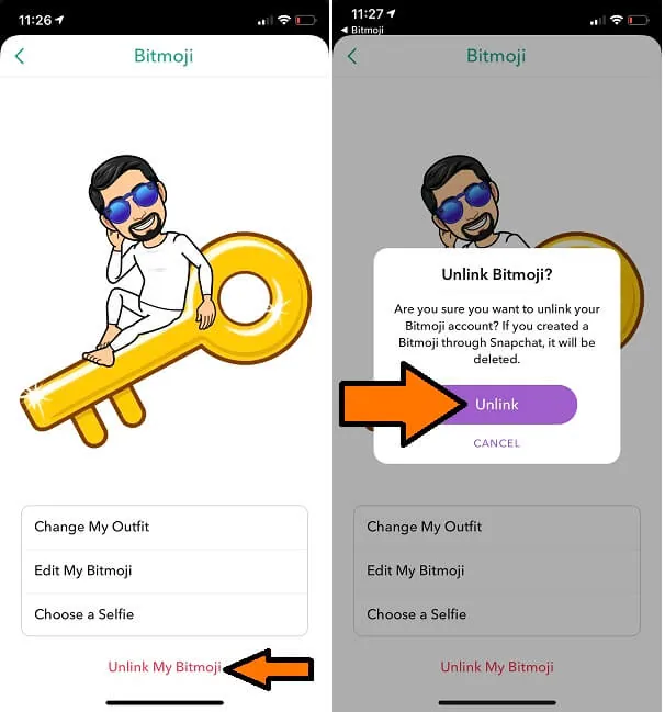 How To Change Bitmoji Gender In Snapchat - unlink my bitmoji