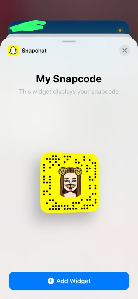 How To Add Snapchat Widget On iPhone