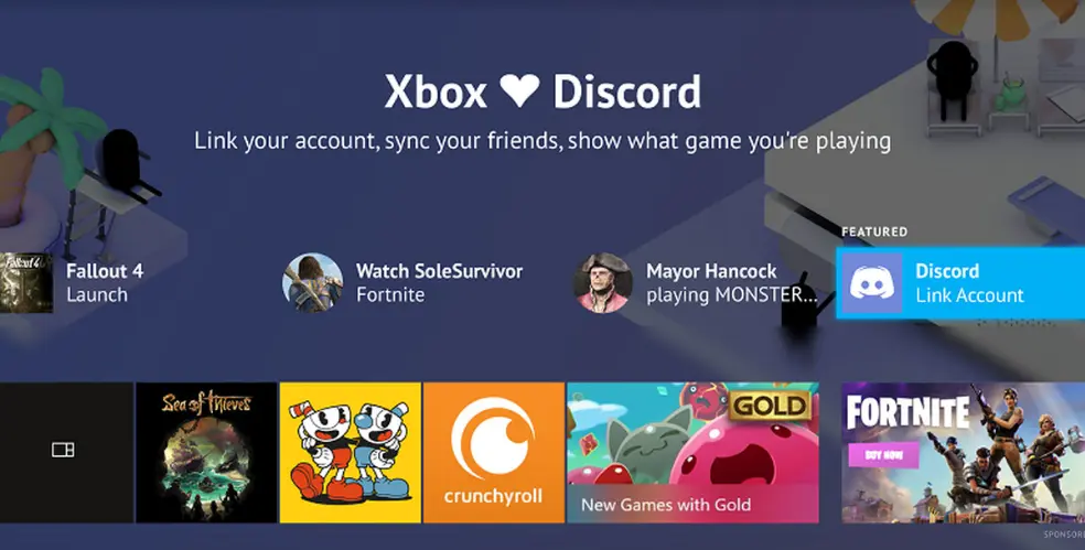 Unable To Link Xbox To Discord