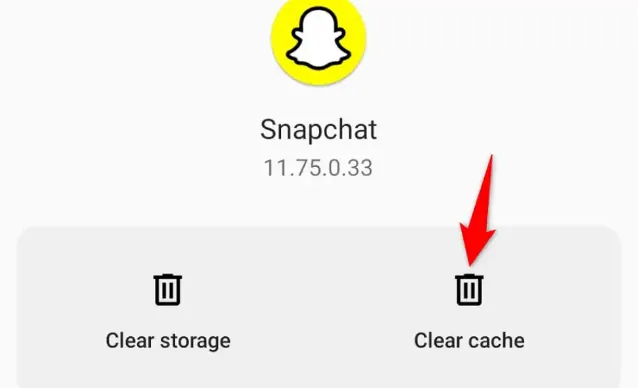 How To Fix Tap To Load Problem In Snapchat - Clear cache