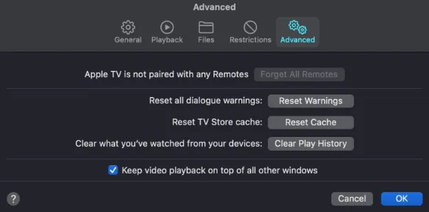 How To Remove Your Play History From Apple TV+ on desktop