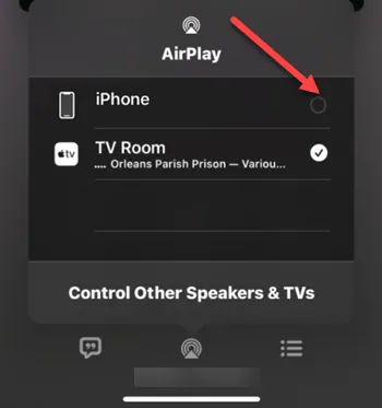 How to Disable Apple TV Remote on iPhone - airplay