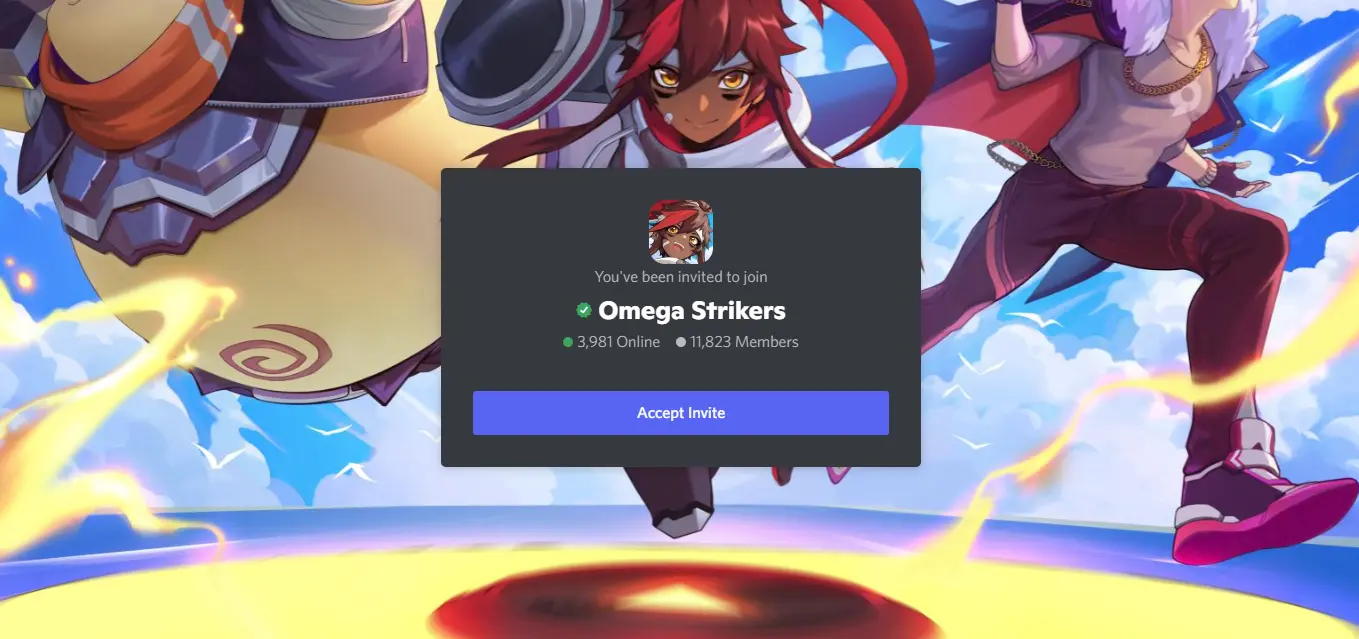 Omega Strikers Discord