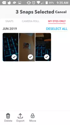 How To Delete My Eyes Only On Snapchat?