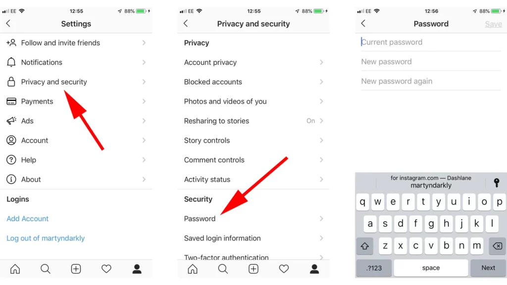 How Someone Can Hack Your Instagram Without You Knowing? - change password
