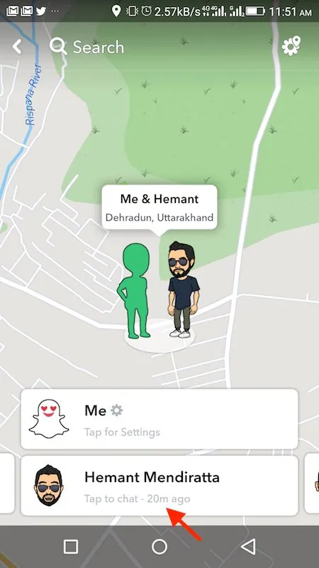 Snapchat Location Not Updating 