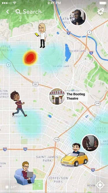 How Accurate is Snapchat Location - snap map location