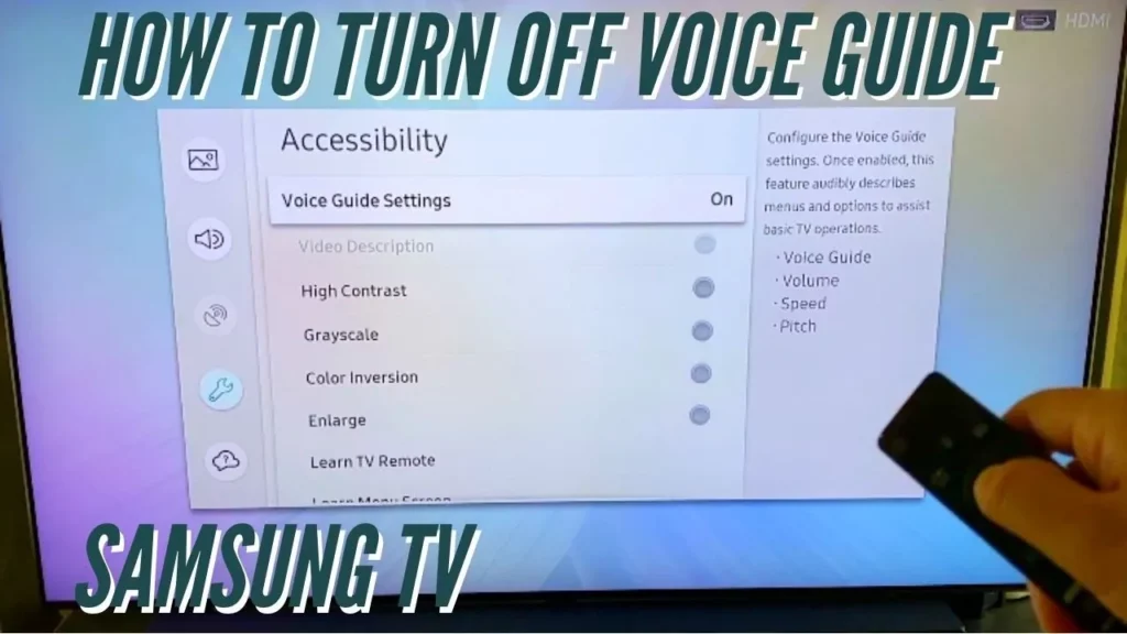 How To Turn Off Voice Control On Samsung TV