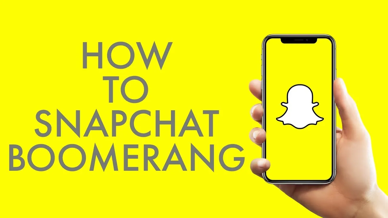 How To Take A Boomerang On Snapchat