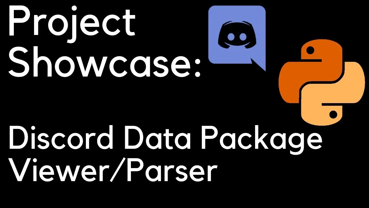 Discord Data Package Explorer