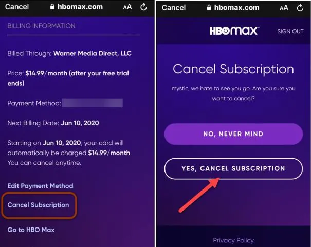 How To Cancel HBO Max On Roku - cancel