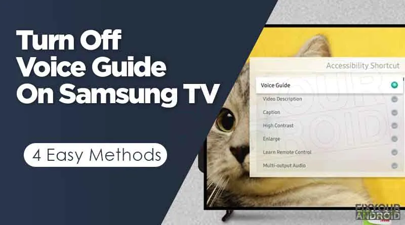 How To Turn Off Voice Control On Samsung TV