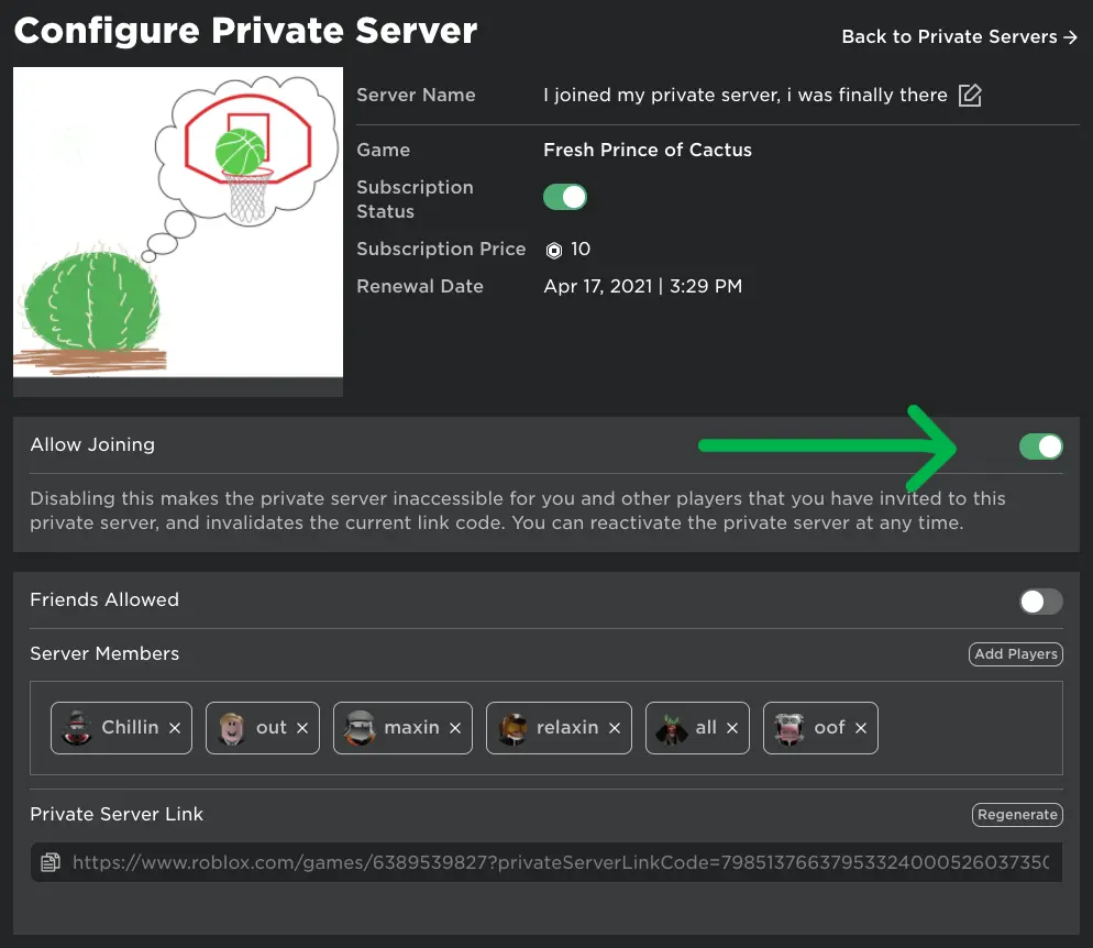 How To Get Private Server On Roblox? - Turn off