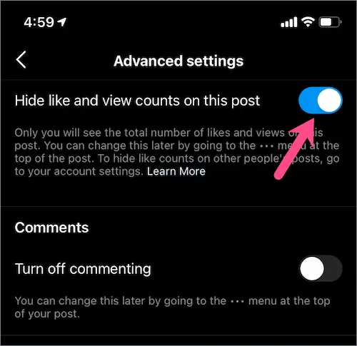 How To Turn Off Like Count On Instagram