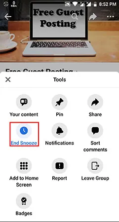 How To Unsnooze Someone On Facebook