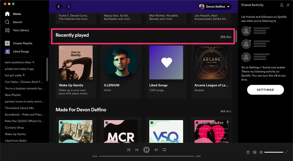 How To Delete Recently Played On Spotify