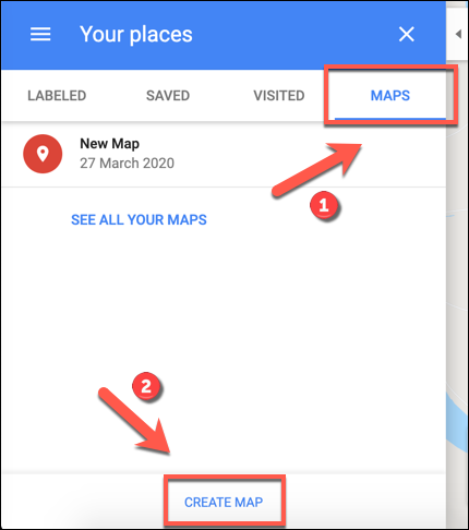 How To Pin More Than One Location In Google Maps - create map
