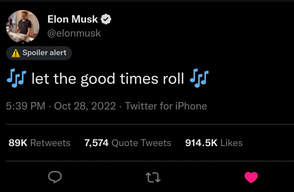 How To Do Elon Musk Spoiler Alert On Twitter?
