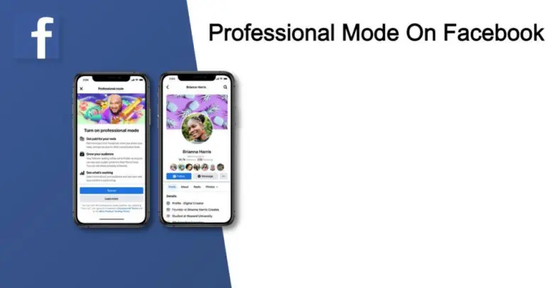 How To Turn On Professional Mode On Facebook?