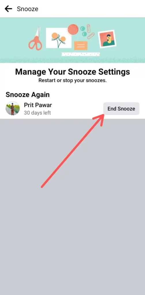 How To Unsnooze Someone On Facebook