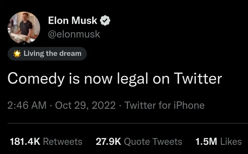 How To Do Elon Musk Living The Dream On Twitter?