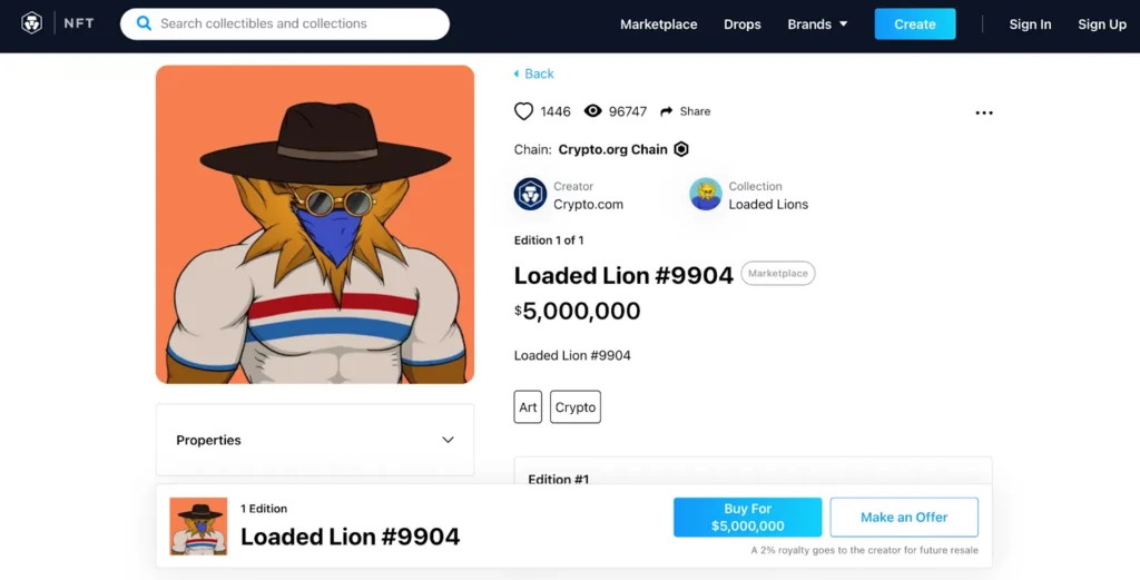 How To Buy NFT On Crypto.com