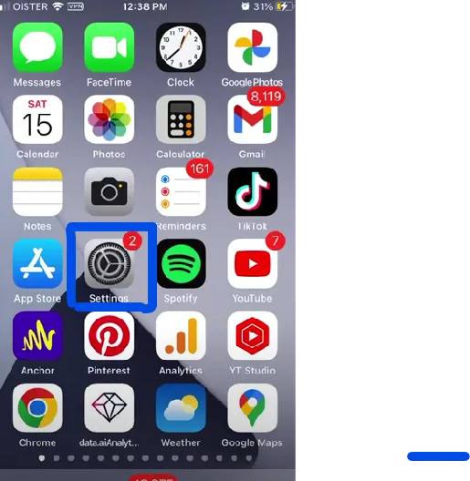 How To Disable Location In Gas App - settings