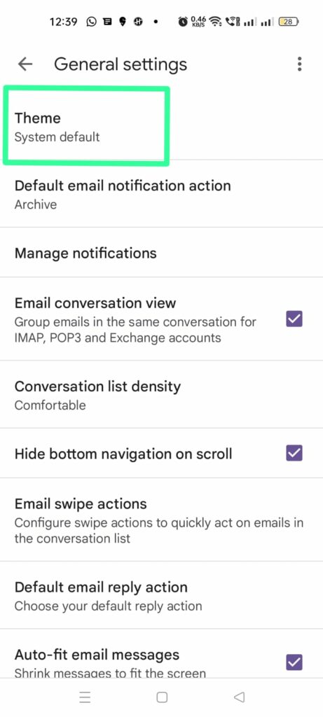 How To Use Your Own Photo As Gmail Background - theme