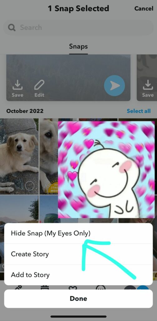 How To Recover My Eyes Only Pictures On Snapchat