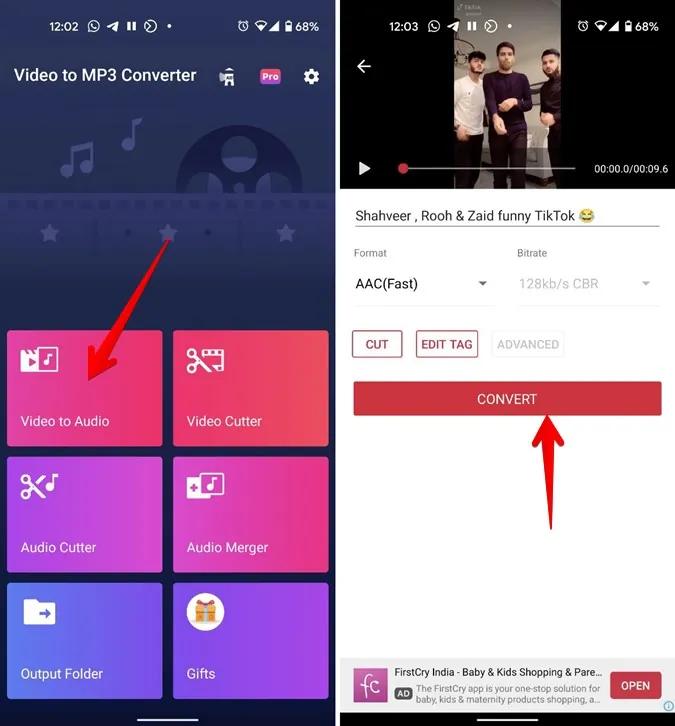 How To Download Reel Audio - video to audio (android)