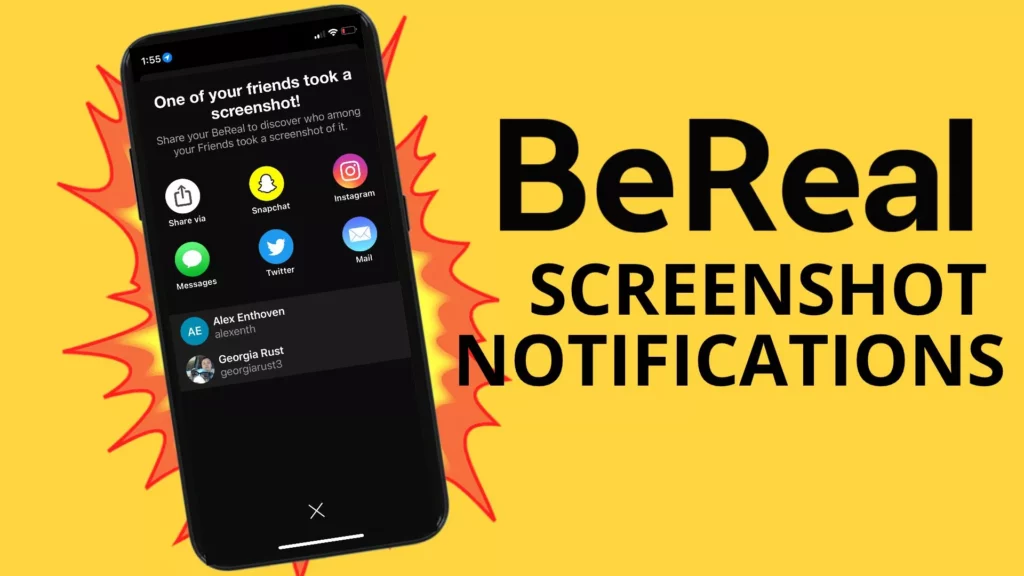 Does BeReal Notify Screen Recording?
