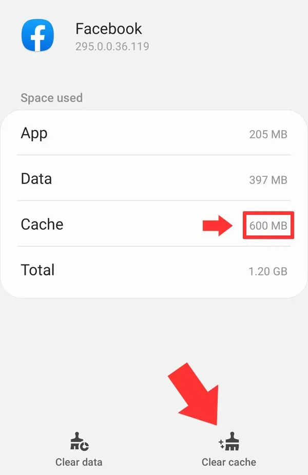 How To Fix Facebook Dark Mode Disappeared - clear cache