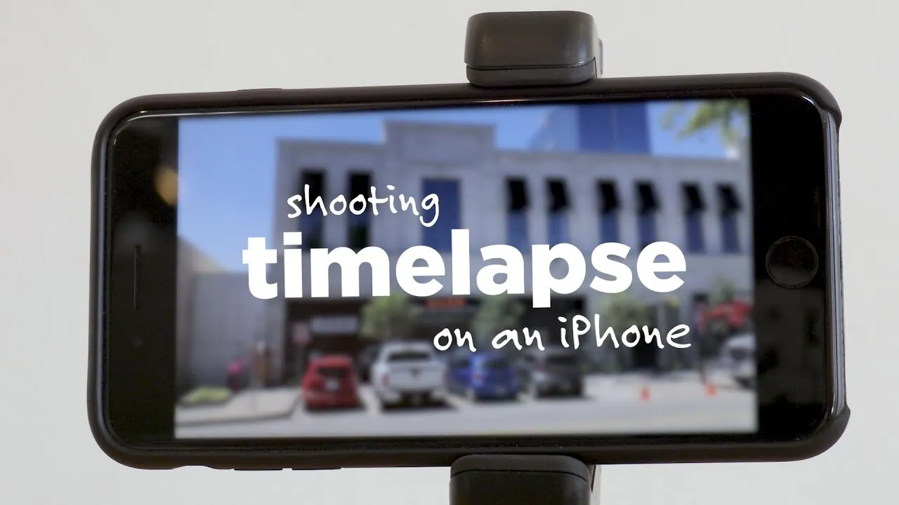 How To Make Time-Lapse Video iPhone