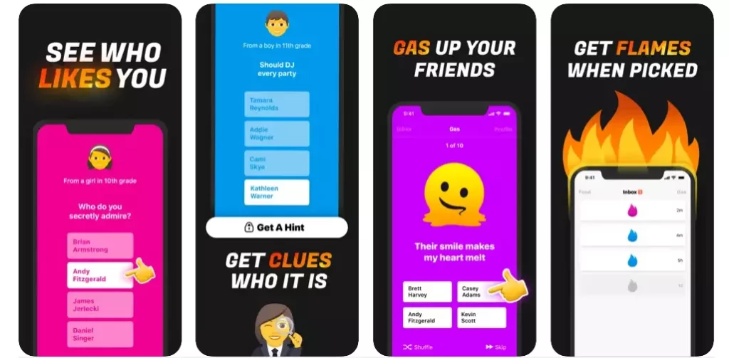 gas app on snapchat