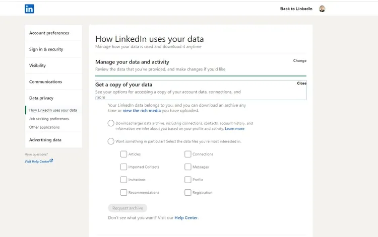 how to add linkedin contacts to gmail