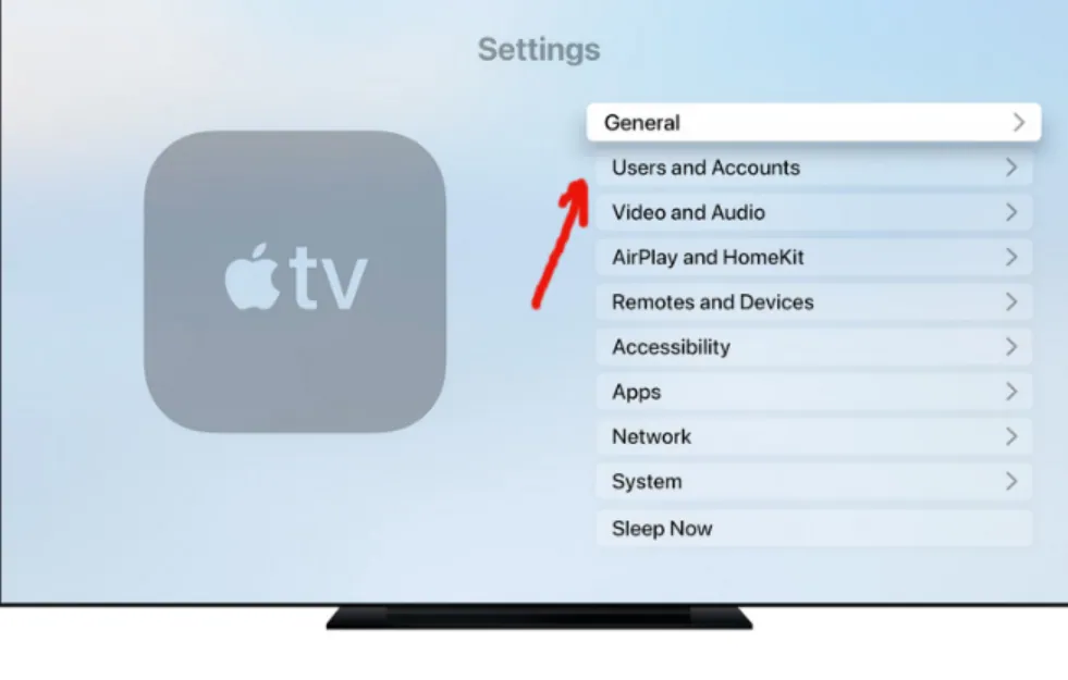 how to add user to apple tv for family sharing