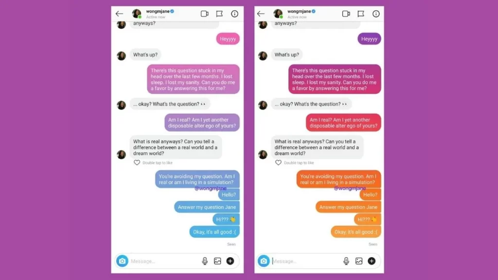 How To Use Your Own Photo As Chat Theme On Instagram?