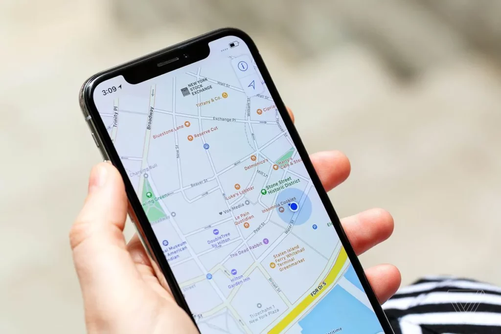 how to share location iphone