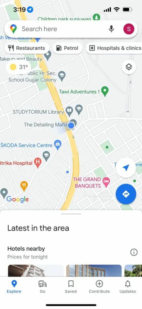 how to share location iphone.