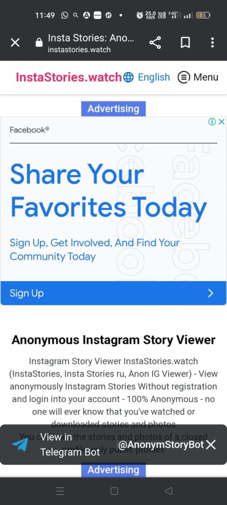 View Instagram Stories Without An Account