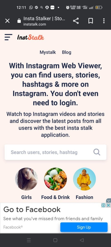 View Instagram Stories Without An Account