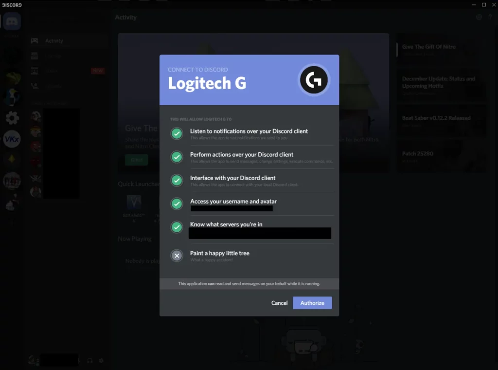 Logitech G Hub Discord