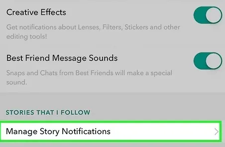 How To Know If Someone Is Active On Snapchat - manage story notifications